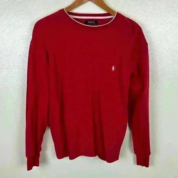 Polo Ralph Lauren Sweaters - Polo by Ralph Lauren top. Red XL.
